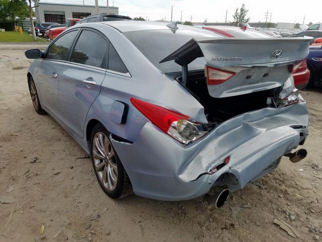 Photo 2 VIN: 5NPEC4AC8DH678131 - HYUNDAI SONATA SE 