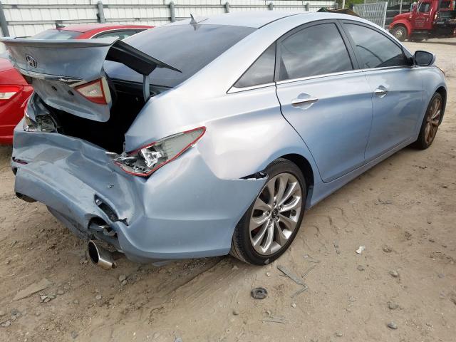 Photo 3 VIN: 5NPEC4AC8DH678131 - HYUNDAI SONATA SE 