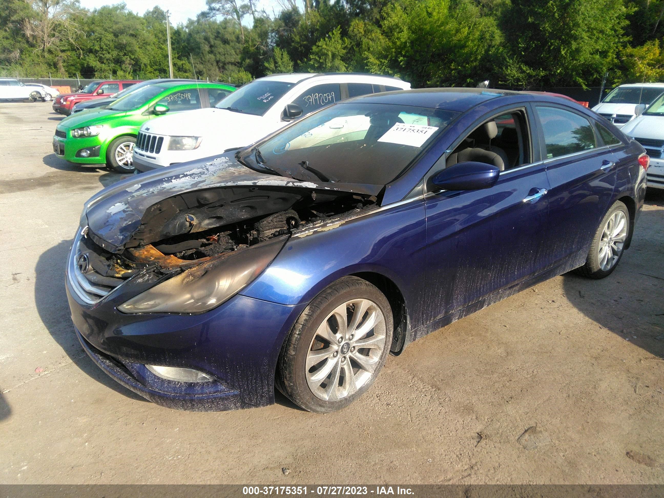 Photo 1 VIN: 5NPEC4AC8DH682745 - HYUNDAI SONATA 