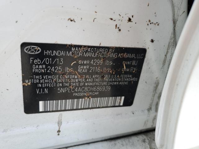 Photo 11 VIN: 5NPEC4AC8DH686939 - HYUNDAI SONATA SE 