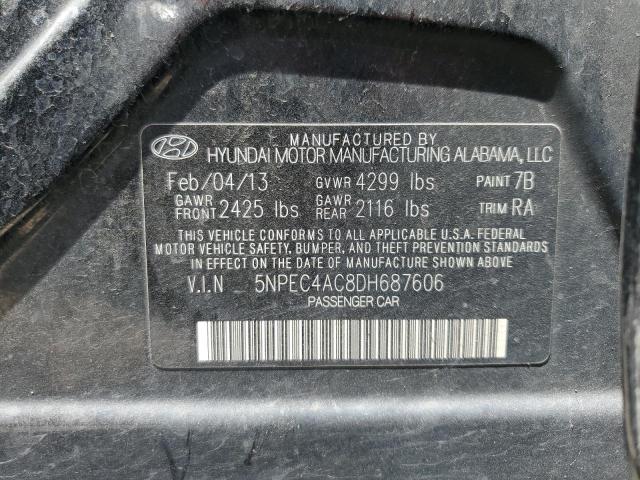 Photo 11 VIN: 5NPEC4AC8DH687606 - HYUNDAI SONATA 