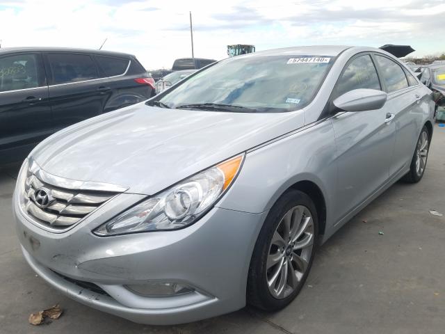 Photo 1 VIN: 5NPEC4AC8DH716411 - HYUNDAI SONATA SE 