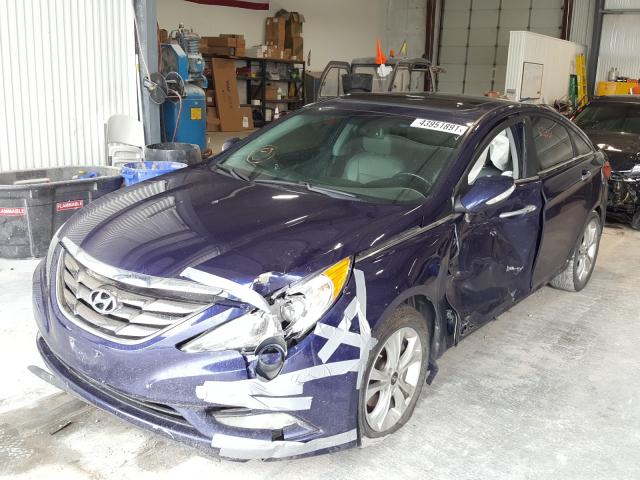 Photo 1 VIN: 5NPEC4AC8DH723665 - HYUNDAI SONATA SE 