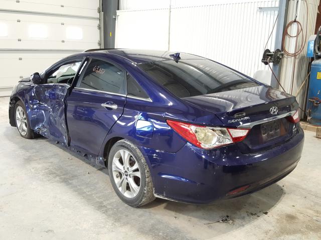 Photo 2 VIN: 5NPEC4AC8DH723665 - HYUNDAI SONATA SE 