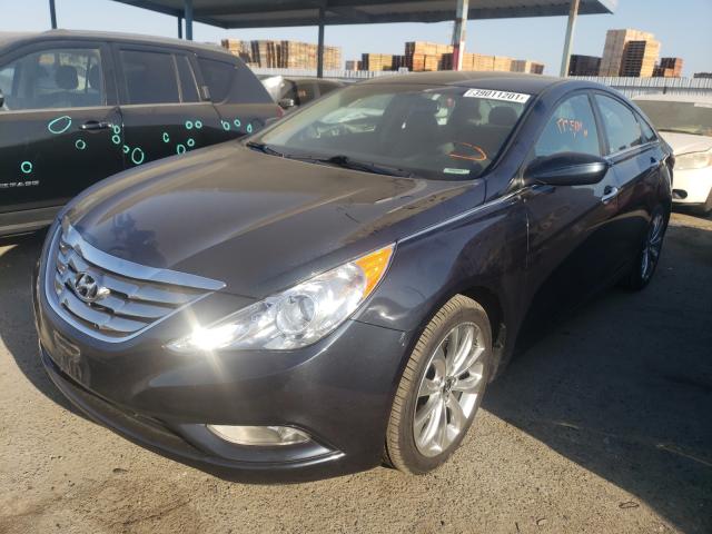 Photo 1 VIN: 5NPEC4AC8DH771554 - HYUNDAI SONATA SE 