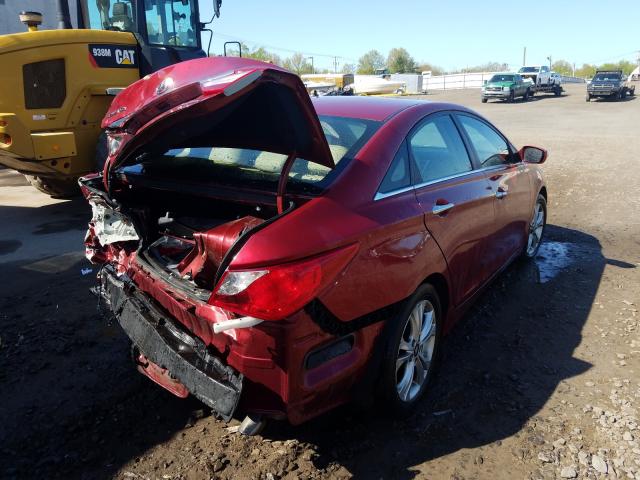 Photo 3 VIN: 5NPEC4AC8DH795126 - HYUNDAI SONATA SE 