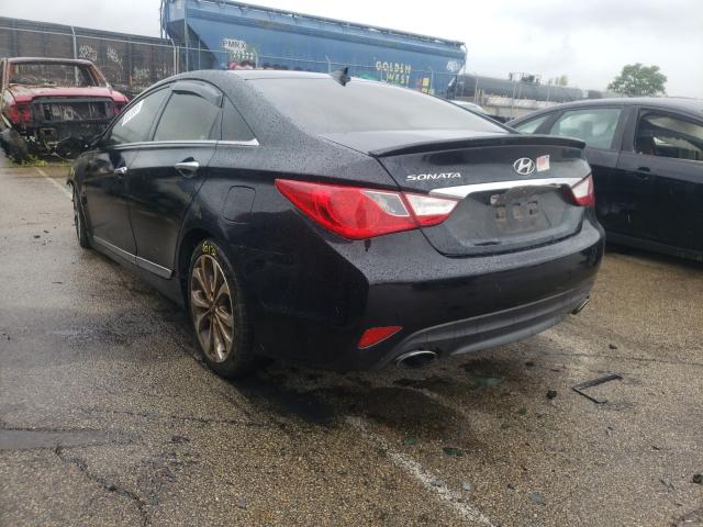 Photo 2 VIN: 5NPEC4AC8EH816011 - HYUNDAI SONATA SE 