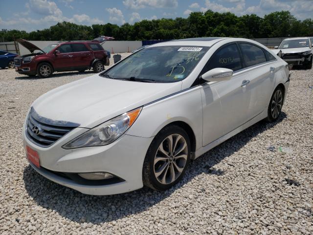 Photo 1 VIN: 5NPEC4AC8EH822326 - HYUNDAI SONATA SE 