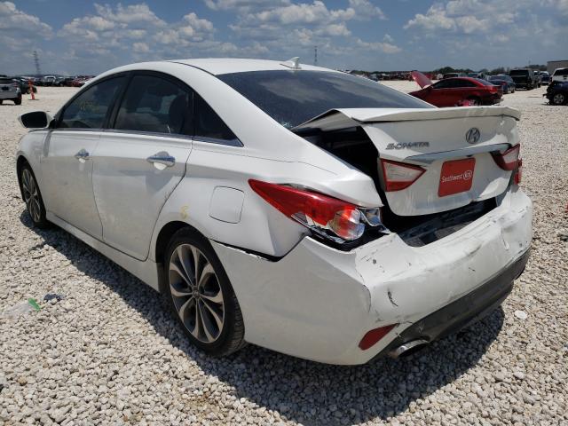 Photo 2 VIN: 5NPEC4AC8EH822326 - HYUNDAI SONATA SE 