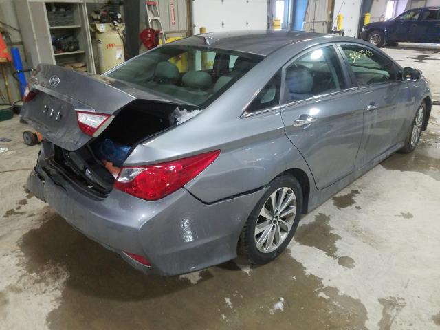 Photo 3 VIN: 5NPEC4AC8EH834797 - HYUNDAI SONATA SE 