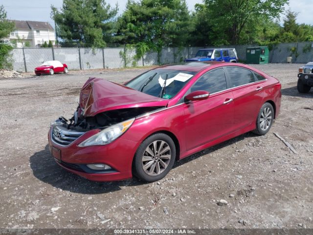 Photo 1 VIN: 5NPEC4AC8EH874409 - HYUNDAI SONATA 