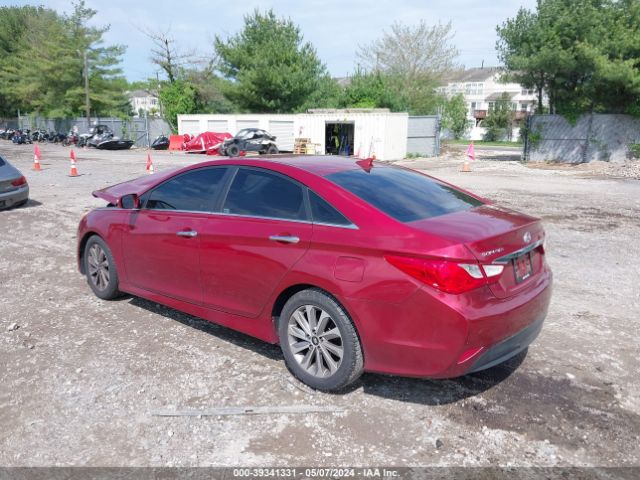 Photo 2 VIN: 5NPEC4AC8EH874409 - HYUNDAI SONATA 