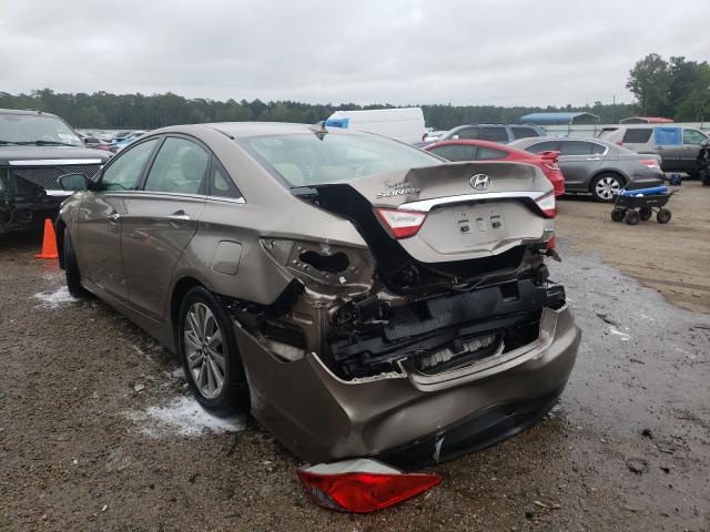 Photo 2 VIN: 5NPEC4AC8EH878203 - HYUNDAI SONATA SE 