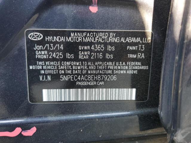 Photo 11 VIN: 5NPEC4AC8EH879206 - HYUNDAI SONATA SE 