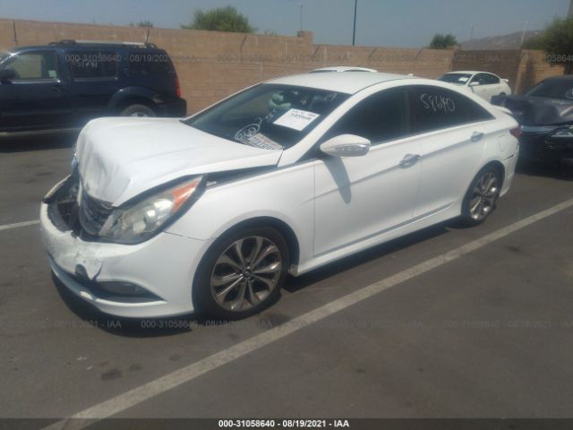 Photo 1 VIN: 5NPEC4AC8EH881182 - HYUNDAI SONATA 