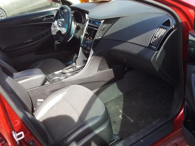 Photo 4 VIN: 5NPEC4AC8EH887435 - HYUNDAI SONATA SE 