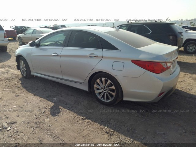 Photo 2 VIN: 5NPEC4AC8EH891825 - HYUNDAI SONATA 