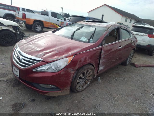 Photo 1 VIN: 5NPEC4AC8EH896944 - HYUNDAI SONATA 