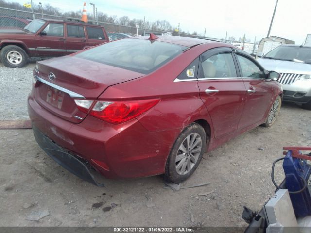 Photo 3 VIN: 5NPEC4AC8EH896944 - HYUNDAI SONATA 