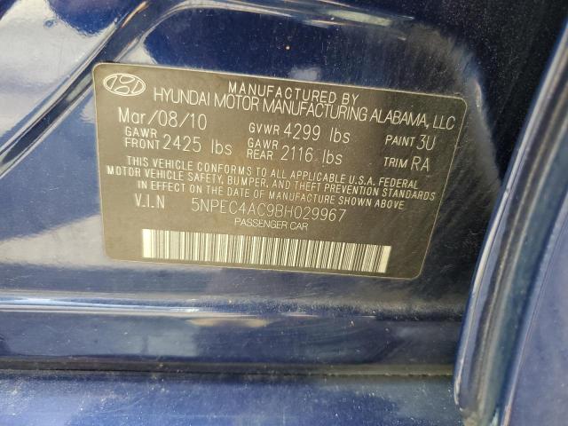 Photo 11 VIN: 5NPEC4AC9BH029967 - HYUNDAI SONATA SE 