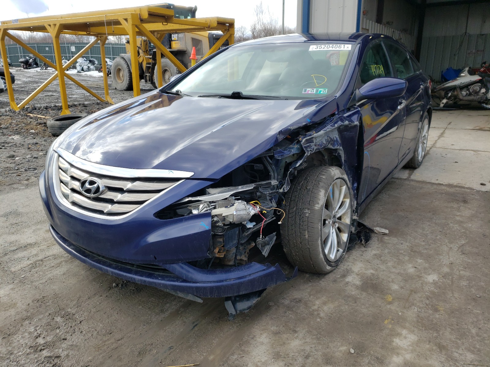 Photo 1 VIN: 5NPEC4AC9BH034134 - HYUNDAI SONATA SE 