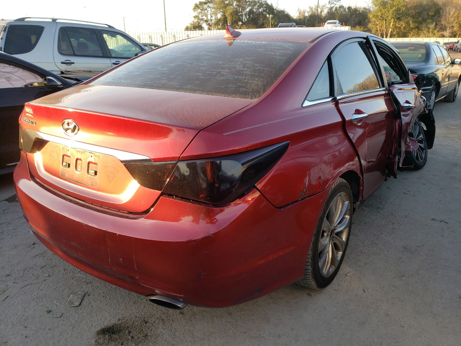 Photo 3 VIN: 5NPEC4AC9BH038460 - HYUNDAI SONATA SE 