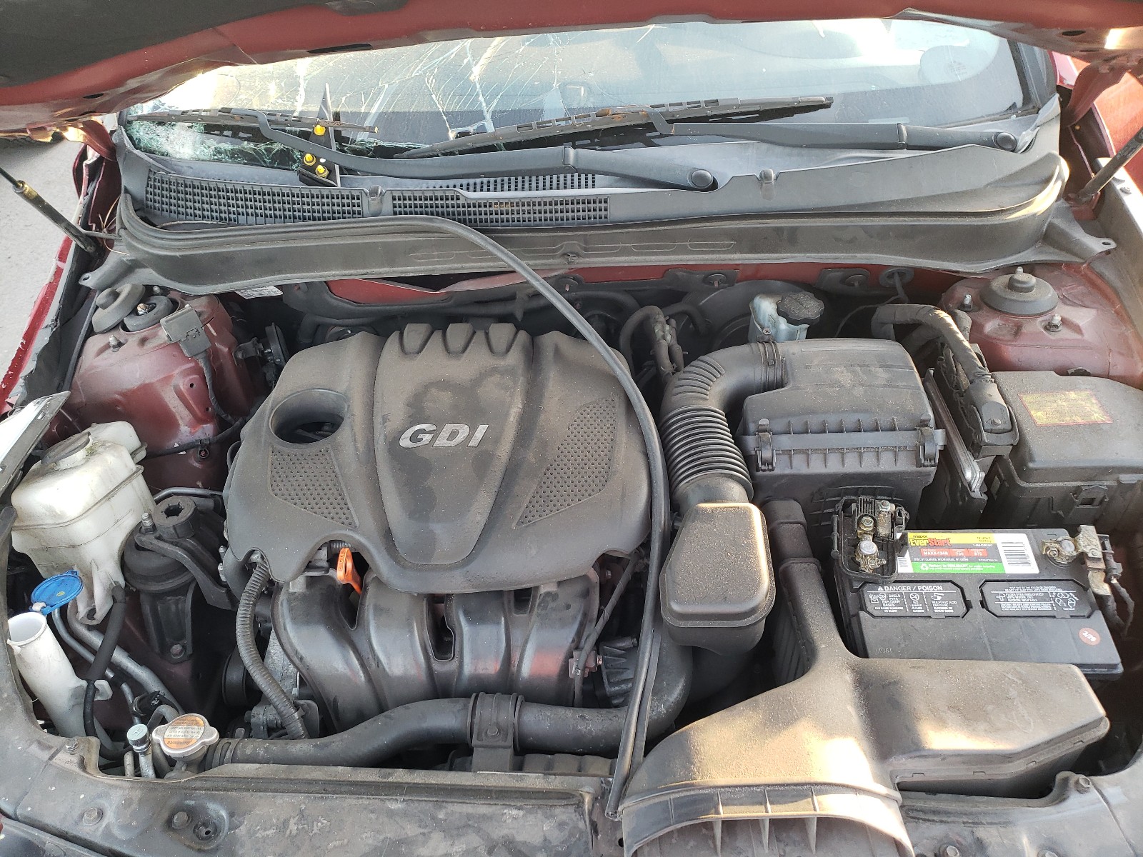 Photo 6 VIN: 5NPEC4AC9BH038460 - HYUNDAI SONATA SE 