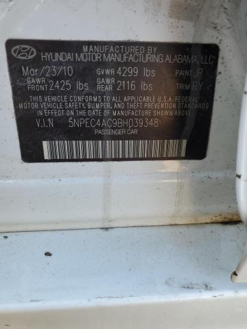 Photo 11 VIN: 5NPEC4AC9BH039348 - HYUNDAI SONATA SE 