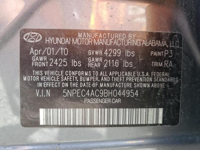 Photo 11 VIN: 5NPEC4AC9BH044954 - HYUNDAI SONATA 