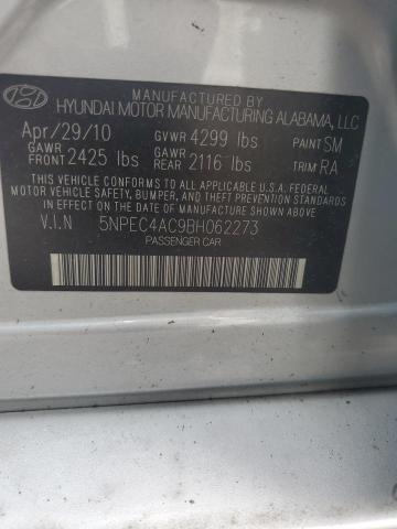 Photo 12 VIN: 5NPEC4AC9BH062273 - HYUNDAI SONATA 