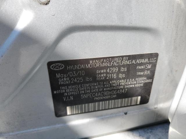 Photo 9 VIN: 5NPEC4AC9BH064847 - HYUNDAI SONATA SE 