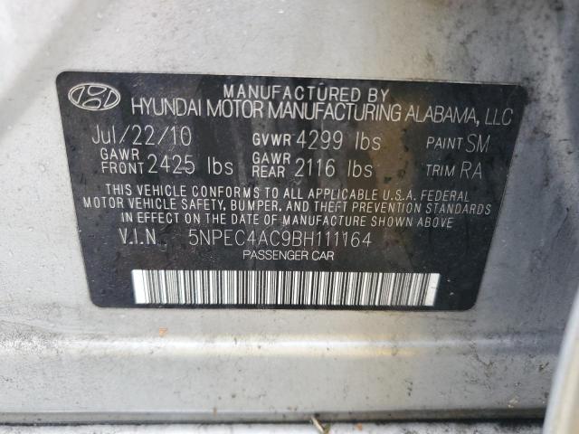 Photo 11 VIN: 5NPEC4AC9BH111164 - HYUNDAI SONATA 