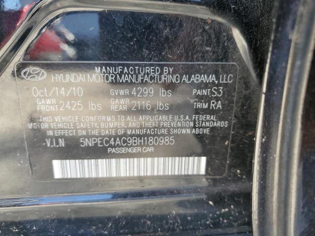 Photo 11 VIN: 5NPEC4AC9BH180985 - HYUNDAI SONATA SE 