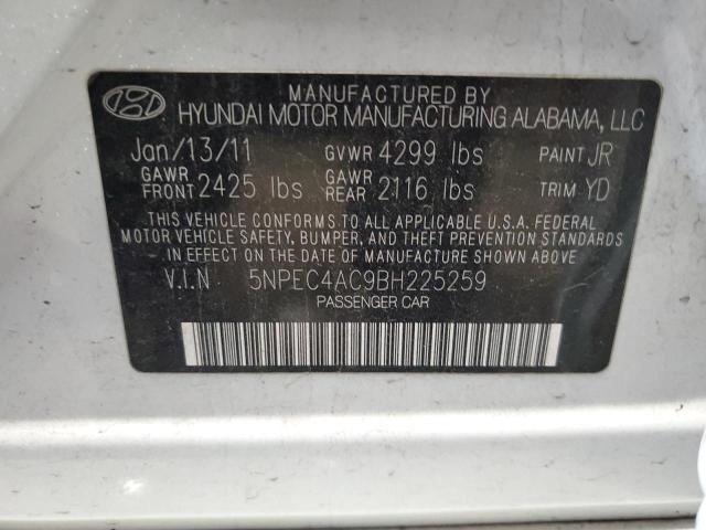 Photo 11 VIN: 5NPEC4AC9BH225259 - HYUNDAI SONATA 