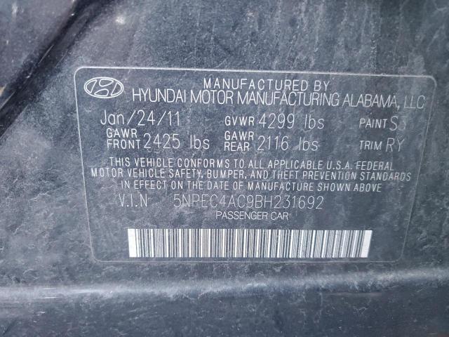 Photo 11 VIN: 5NPEC4AC9BH231692 - HYUNDAI SONATA 