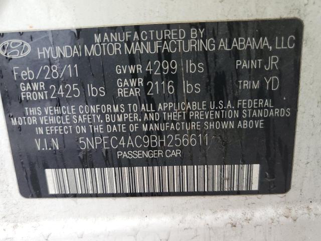 Photo 11 VIN: 5NPEC4AC9BH256611 - HYUNDAI SONATA 