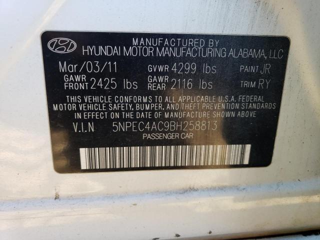 Photo 11 VIN: 5NPEC4AC9BH258813 - HYUNDAI SONATA SE 