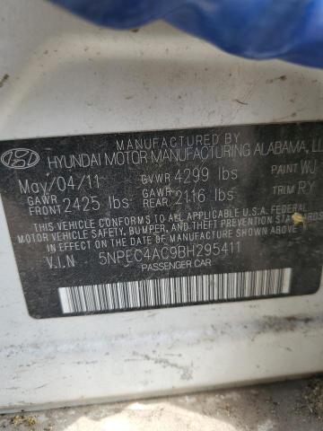 Photo 11 VIN: 5NPEC4AC9BH295411 - HYUNDAI SONATA 