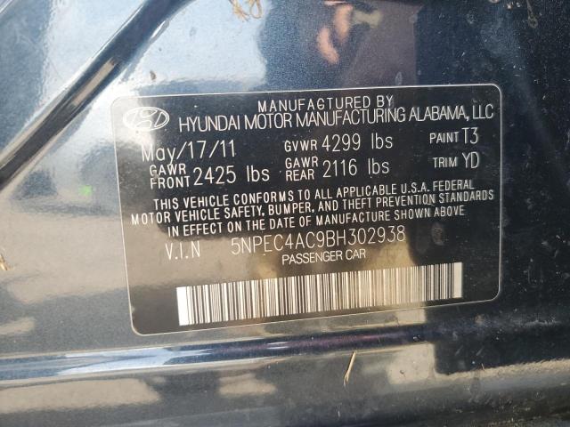 Photo 11 VIN: 5NPEC4AC9BH302938 - HYUNDAI SONATA 