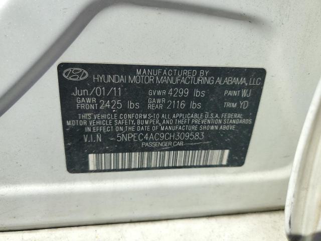 Photo 11 VIN: 5NPEC4AC9CH309583 - HYUNDAI SONATA 