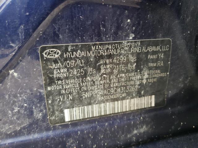 Photo 11 VIN: 5NPEC4AC9CH313262 - HYUNDAI SONATA SE 