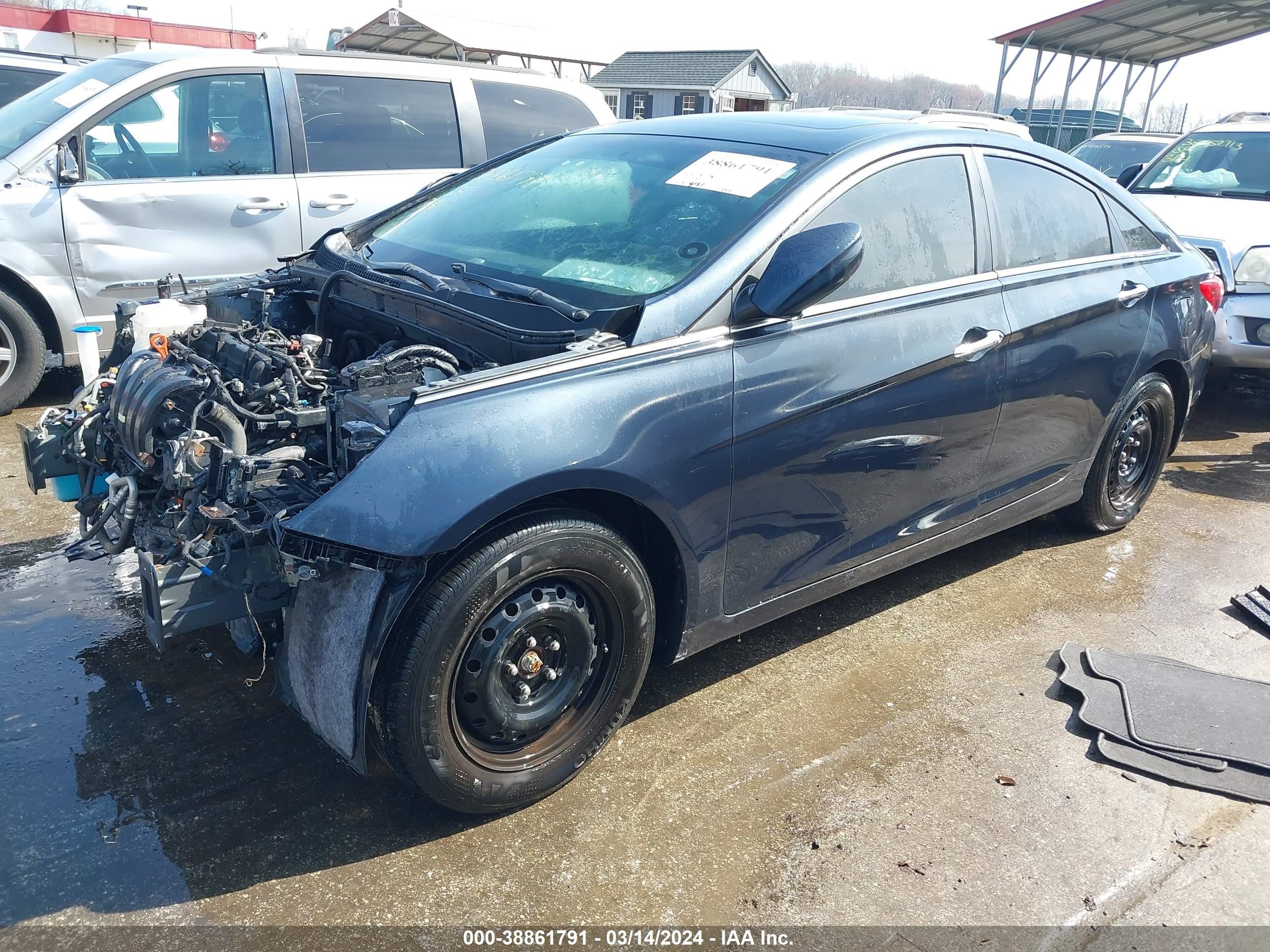 Photo 1 VIN: 5NPEC4AC9CH328828 - HYUNDAI SONATA 