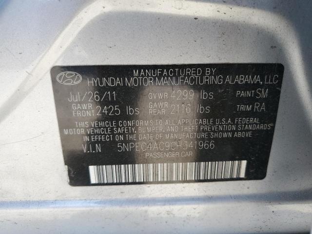 Photo 12 VIN: 5NPEC4AC9CH341966 - HYUNDAI SONATA 