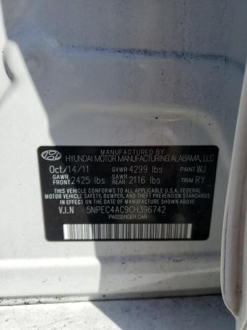 Photo 11 VIN: 5NPEC4AC9CH396742 - HYUNDAI SONATA SE 