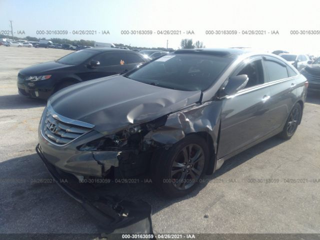 Photo 1 VIN: 5NPEC4AC9DH553896 - HYUNDAI SONATA 