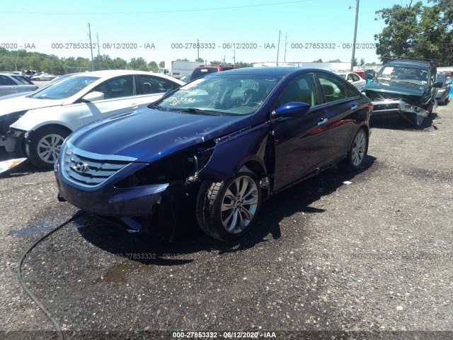 Photo 1 VIN: 5NPEC4AC9DH555762 - HYUNDAI SONATA 