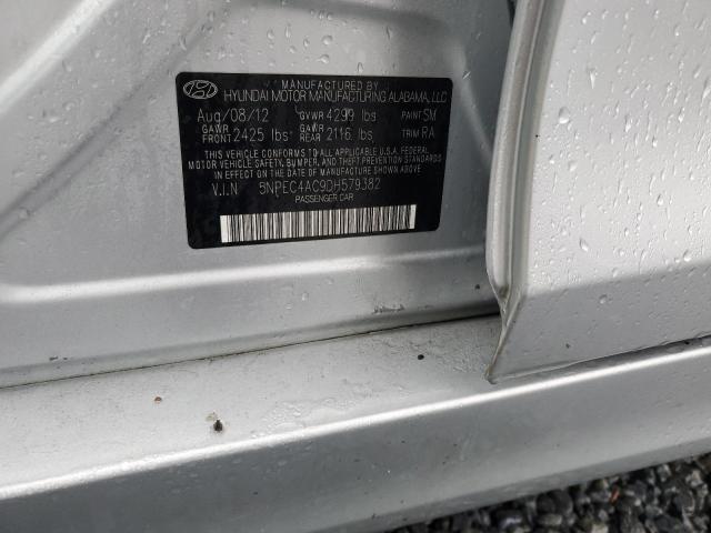 Photo 11 VIN: 5NPEC4AC9DH579382 - HYUNDAI SONATA 