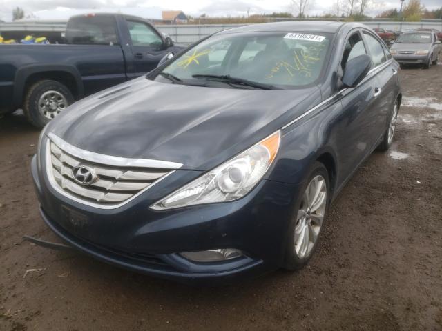 Photo 1 VIN: 5NPEC4AC9DH595971 - HYUNDAI SONATA SE 