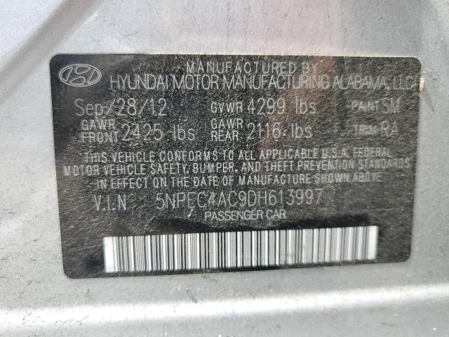 Photo 12 VIN: 5NPEC4AC9DH613997 - HYUNDAI SONATA 