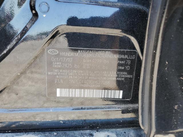 Photo 9 VIN: 5NPEC4AC9DH627088 - HYUNDAI SONATA SE 